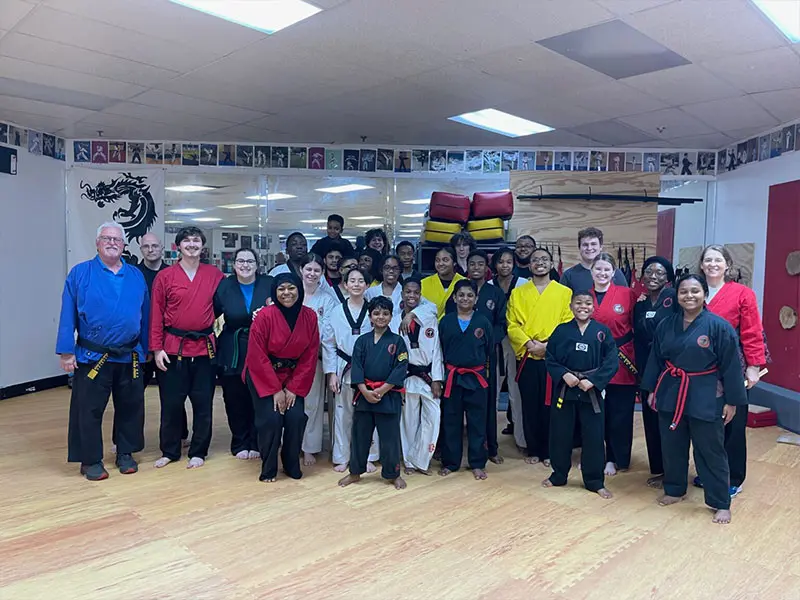 Children practicing martial arts in Snellville, developing lifelong discipline, focus, and self-respect.
