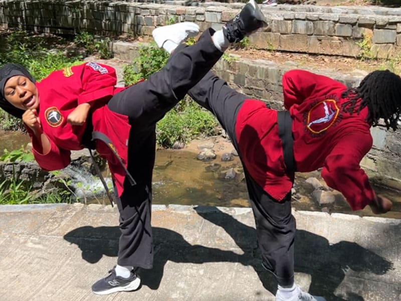 teens practicing martial arts in Snellville, building confidence, focus, and discipline through martial arts training.